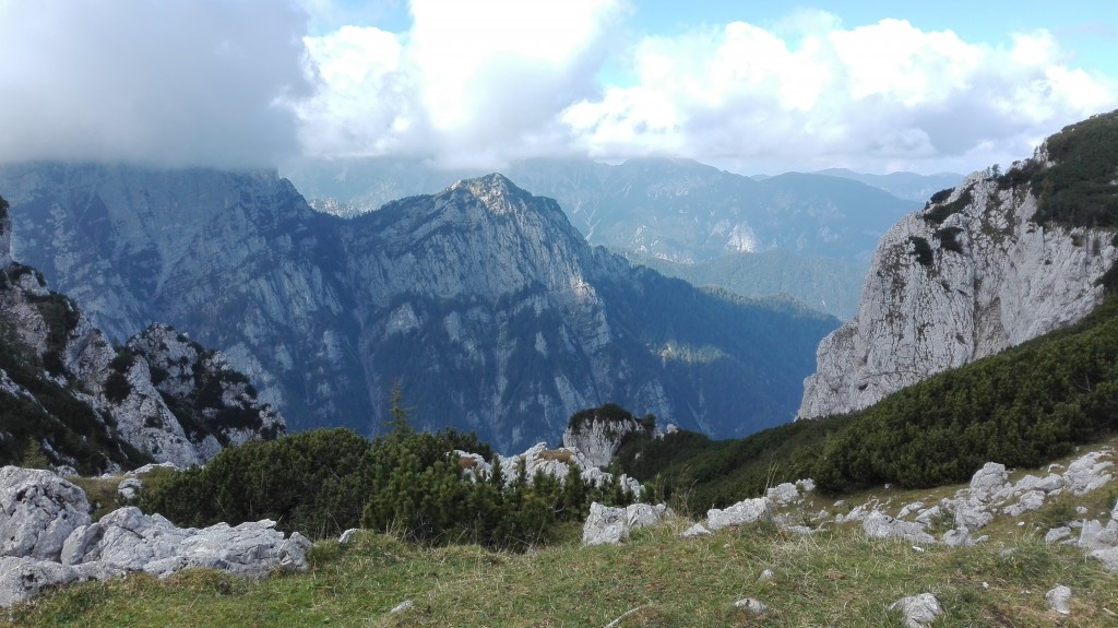 Hike towards Debela Peč, Slovenia 