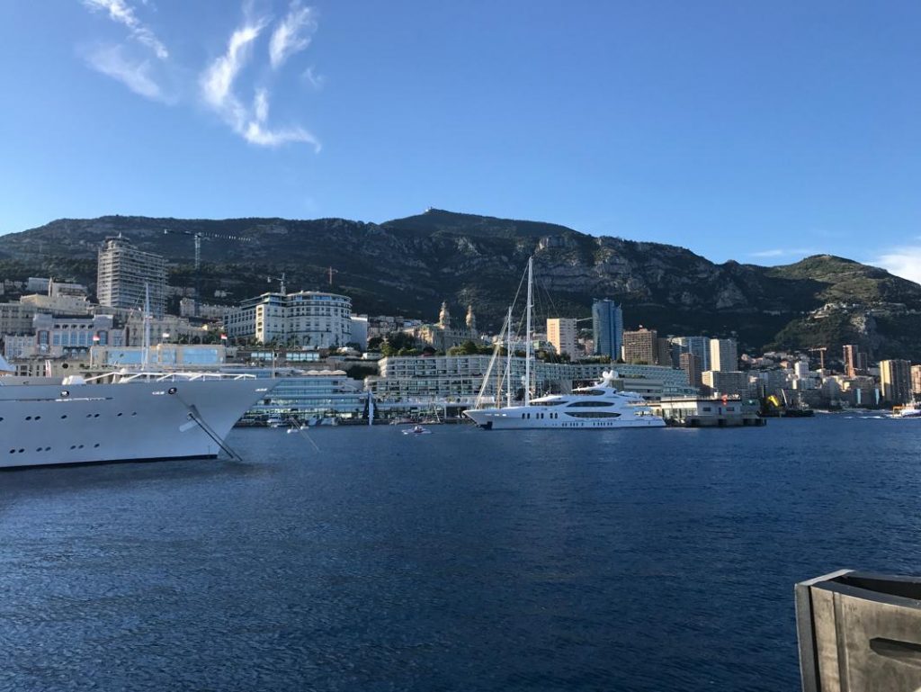 Arrived to Monaco