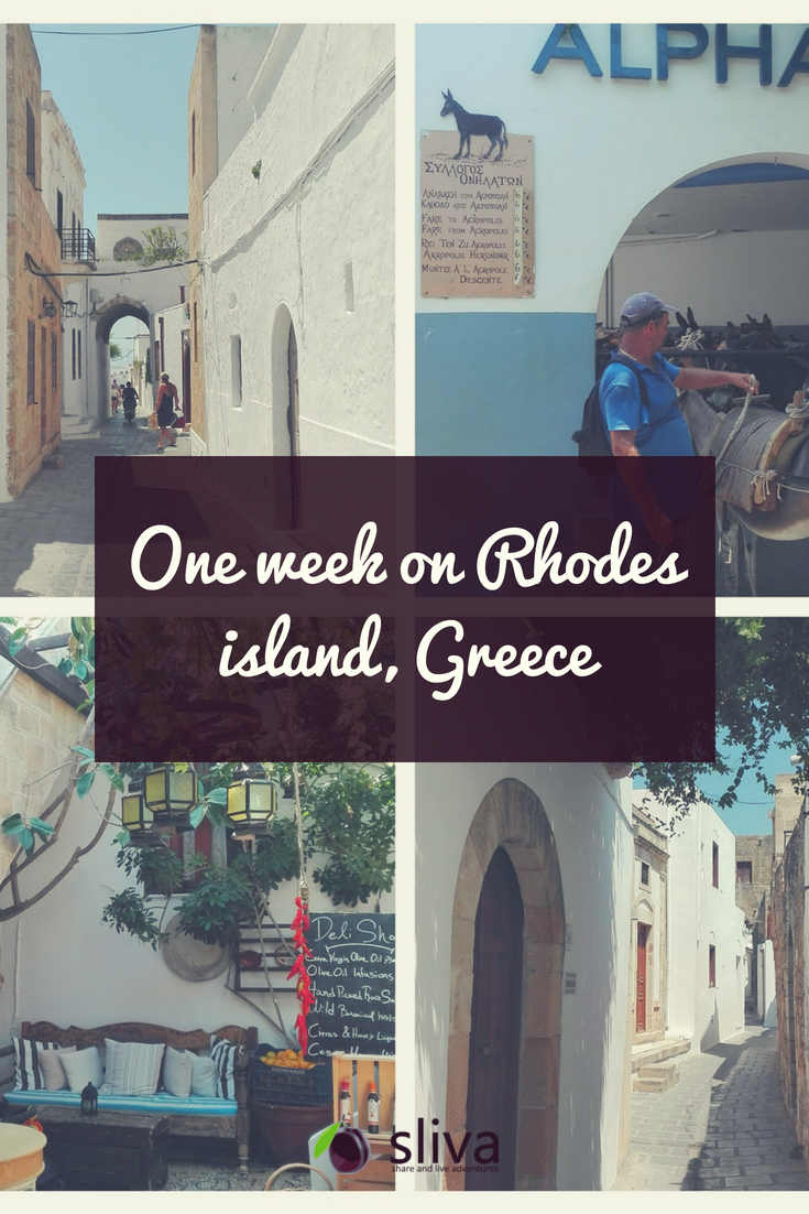 Relaxing, yet exploring week on Rhodes island, Greece