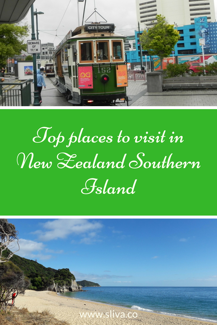 Top places to visit in New Zealand Southern Island