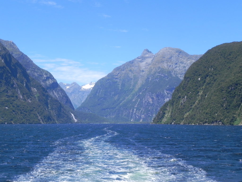Cruising Milford Sound