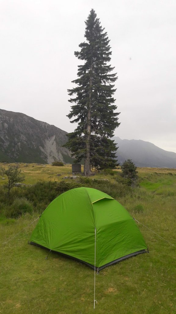 Camping in New Zealand