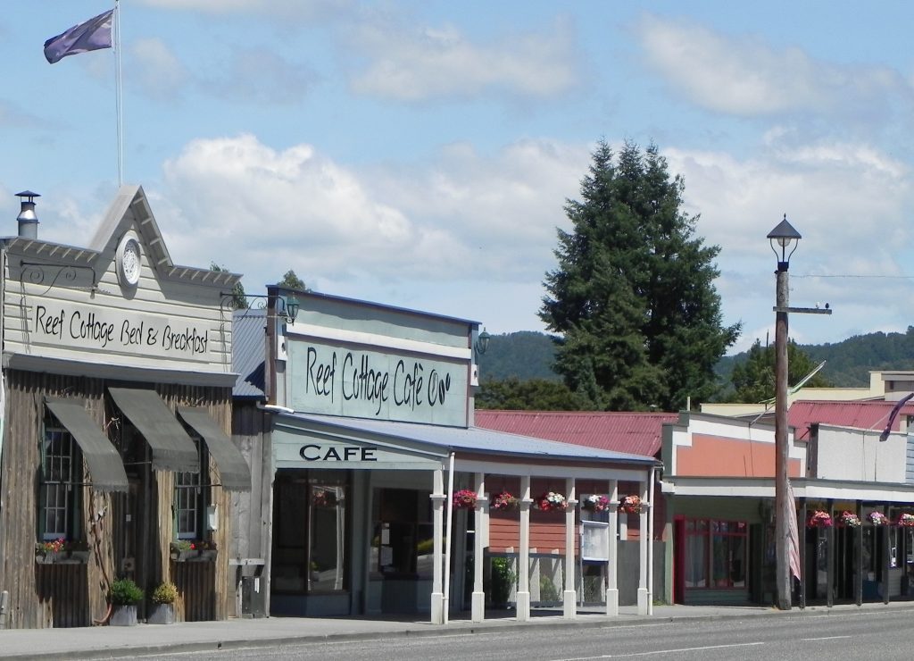 Most of the Reefton city buildings looks the same as from the time of gold digging