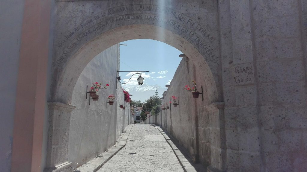 Arequipa the "white city" of Peru