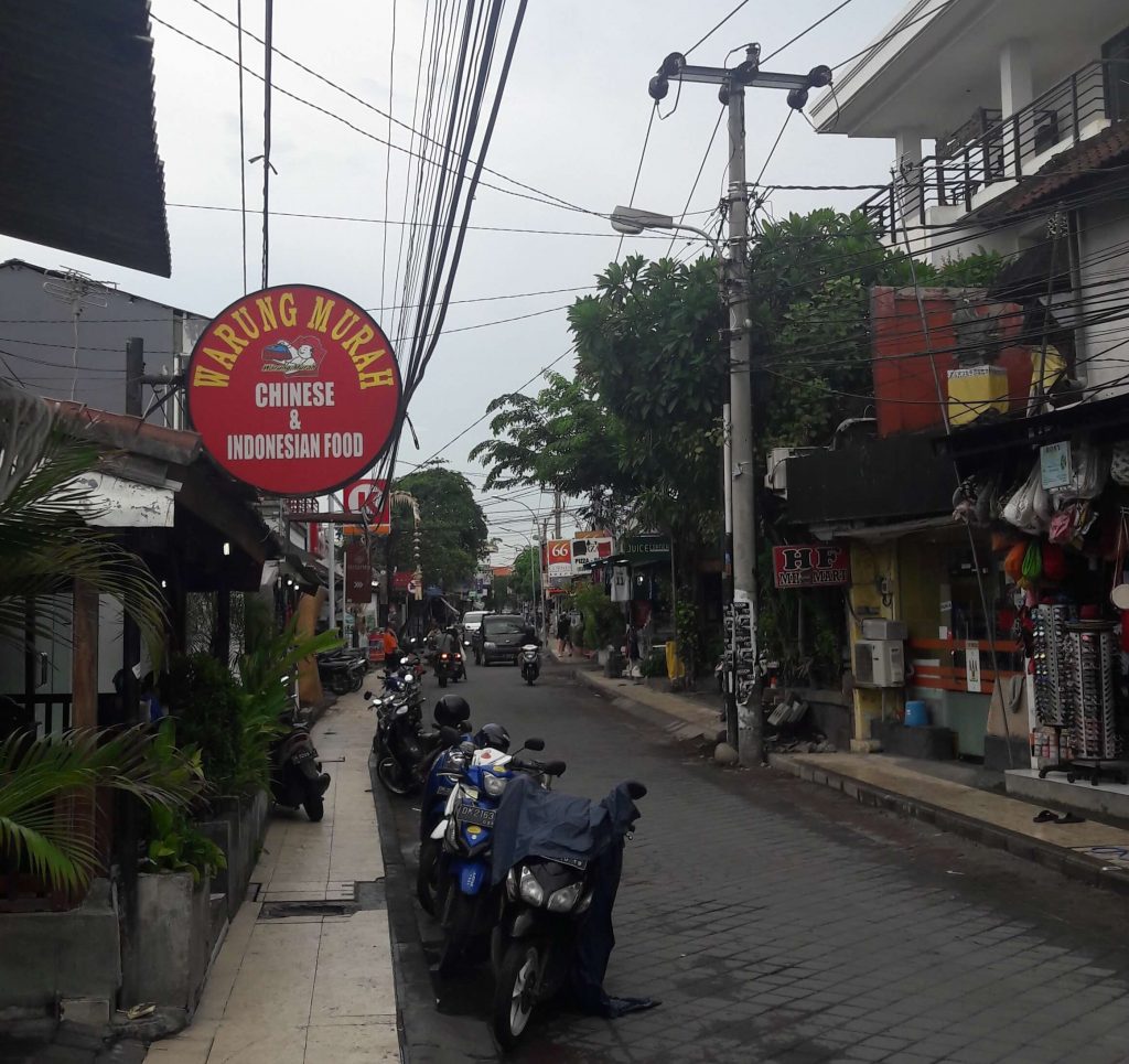 Typical Bali street