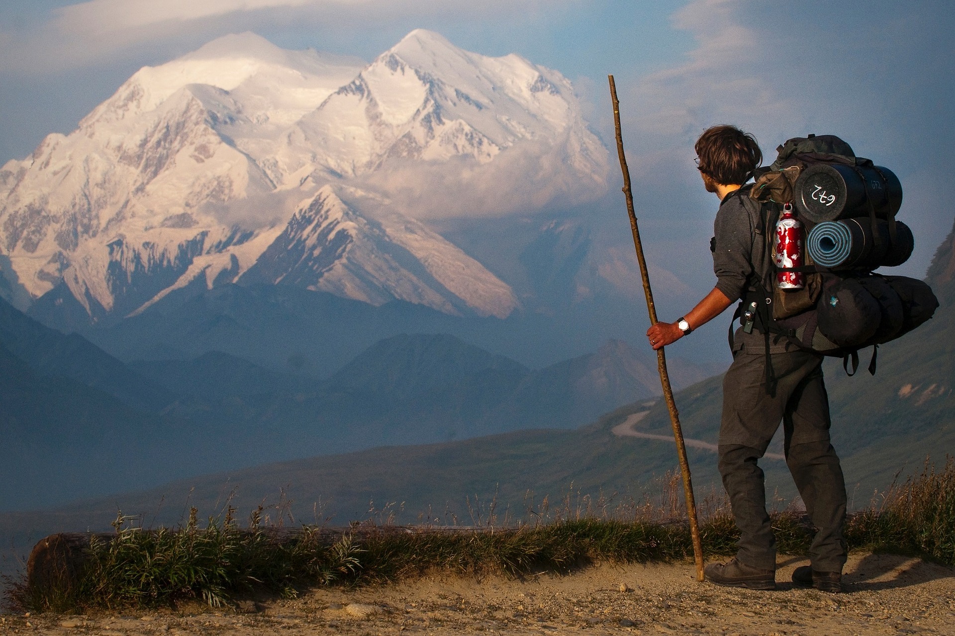 Minimalist hiker