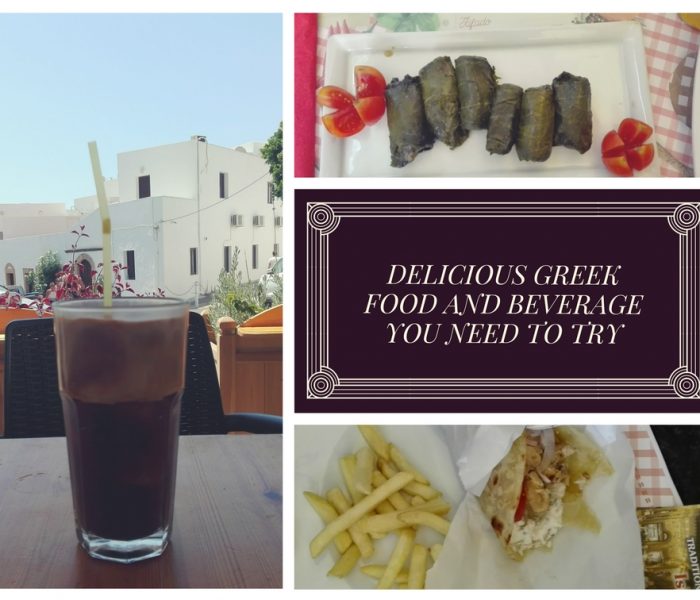 Delicious Greek food and beverage you need to try