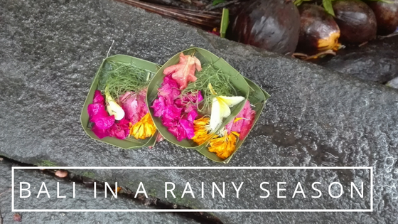 Visiting Bali in a rainy season