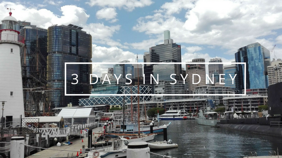 3 days itinerary in Sydney