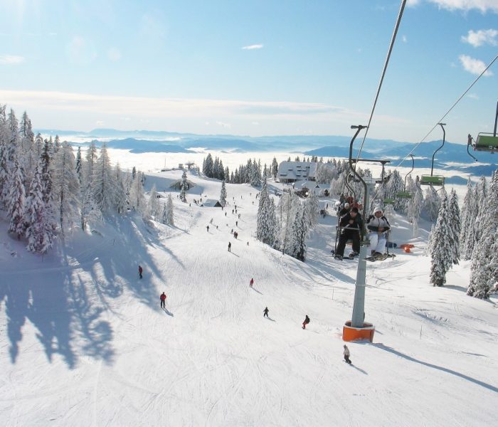 Tour around ski resorts in Slovenia