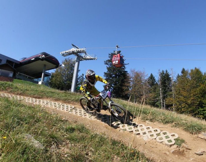 Best lift-accessed bike parks in Slovenia