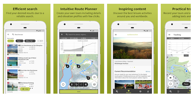 Outdooractive_hiking app