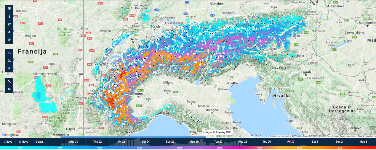 wePowder ski app