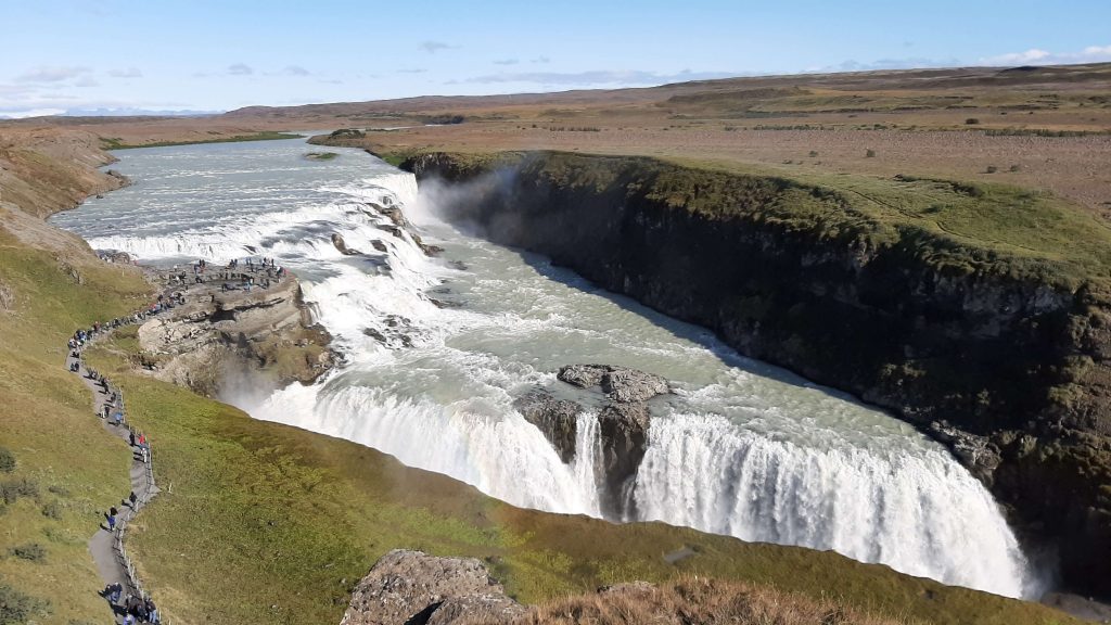 Gullfoss waterfall