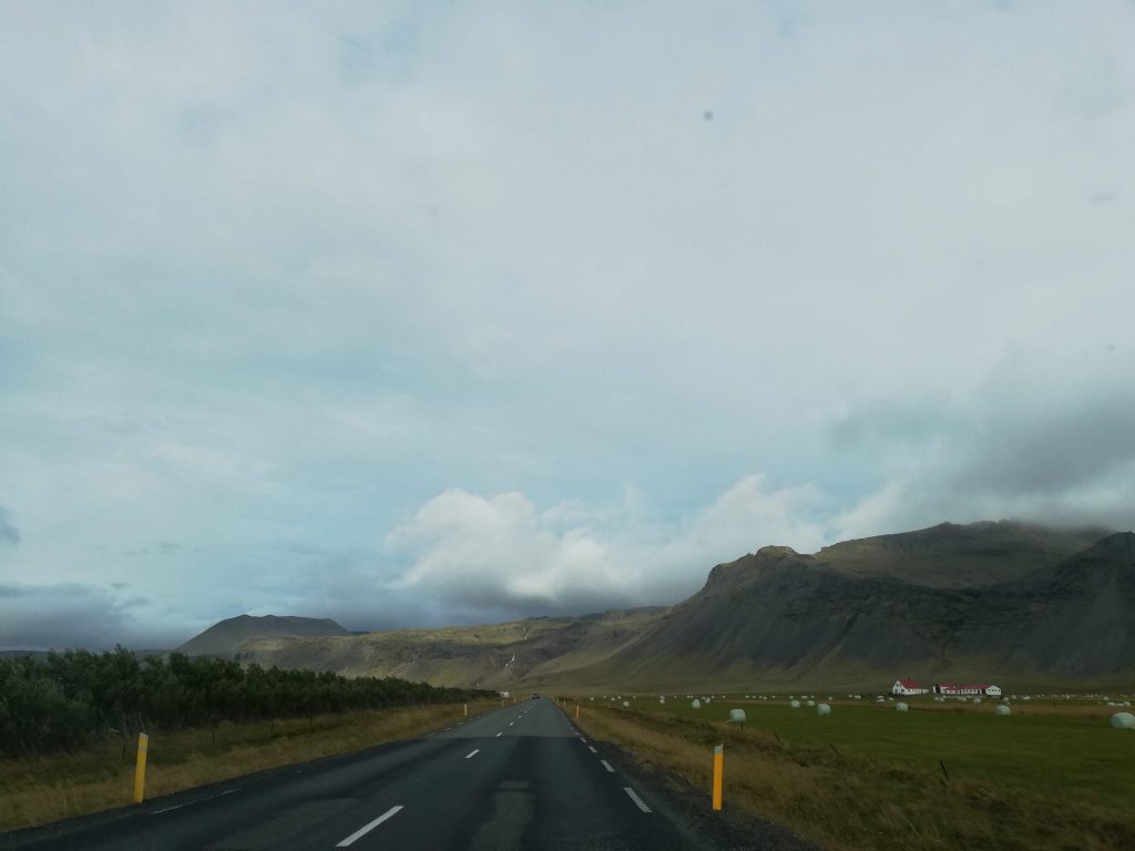 Main roads in Iceland