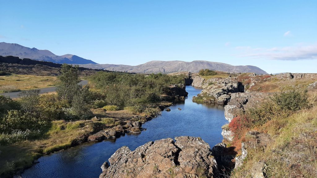 Þingvellir tectonic plates movement